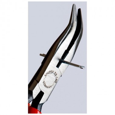 Плоскі круглогубці з ріжучими кромками KNIPEX 25 01 160