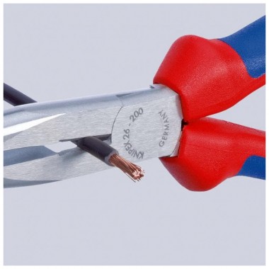 Плоскі круглогубці з ріжучими кромками KNIPEX 26 11 200