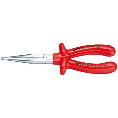 Плоскі круглогубці з ріжучими кромками KNIPEX 26 17 200