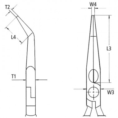 Плоскі круглогубці з ріжучими кромками KNIPEX 26 27 200