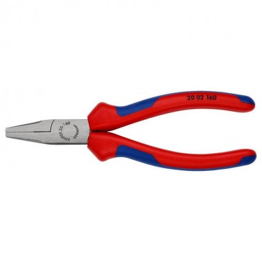 Плоскогубцы с гладкими губками KNIPEX 20 02 160