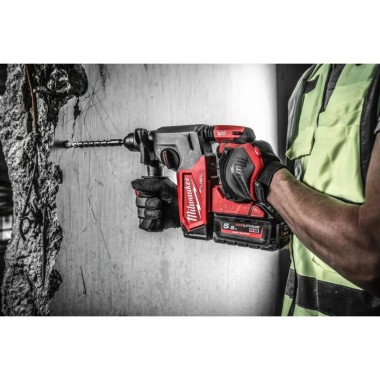 Перфоратор аккумуляторный бесщёточный SDS-PLUS MILWAUKEE M18 FHX-0X (2,5Дж) (каркас+HDкейс)