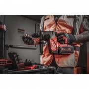Перфоратор акумуляторний безщітковий SDS-PLUS MILWAUKEE, M18 ONEFHX-0, 2,5Дж (HD кейс)