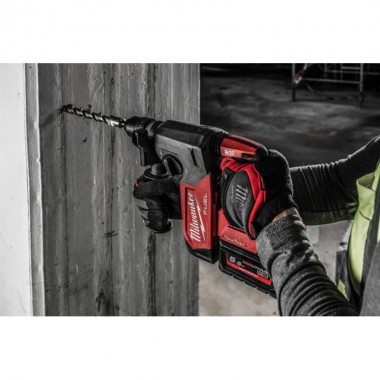Перфоратор акумуляторний SDS-PLUS MILWAUKEE, M18 ONEFHX-0X, 2,5Дж (каркас, патрон FIXTEC 13мм, HDкейс)