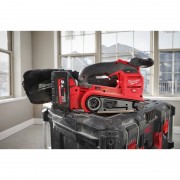 Шлифмашина ленточная аккумуляторная бесщеточная MILWAUKEE M18 FBTS75-0 (каркас)