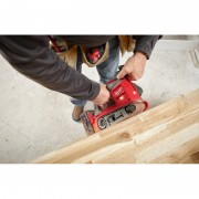 Шлифмашина ленточная аккумуляторная бесщеточная MILWAUKEE M18 FBTS75-0 (каркас)