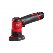 Шлифмашина вибрационная аккумуляторная бесщёточная MILWAUKEE M12 FDSS-422X (ЗУ+2акк.+HDкейс)