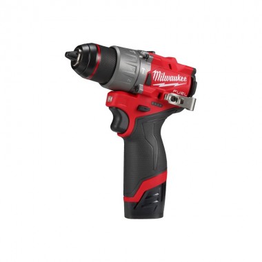 Дриль-шуруповерт акумуляторний безщітковий ударний MILWAUKEE M12 FPD2-202X (37Нм) (ЗУ+2Х2Ач+HDкейс)