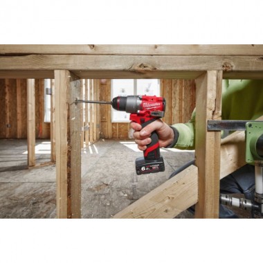 Дриль-шуруповерт акумуляторний безщітковий ударний MILWAUKEE M12 FPD2-202X (37Нм) (ЗУ+2Х2Ач+HDкейс)