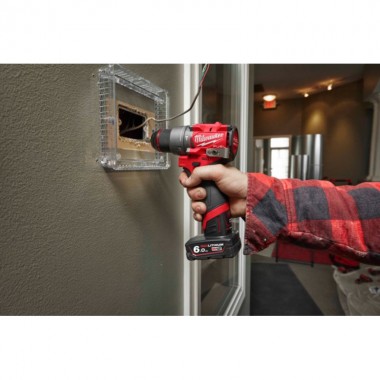 Дриль-шуруповерт акумуляторний безщітковий ударний MILWAUKEE M12 FPD2-202X (37Нм) (ЗУ+2Х2Ач+HDкейс)