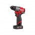 Дриль-шурупокрут акумуляторний MILWAUKEE, M12 FDD2-402X (+ заряд.пристрій, 2 акум., HD кейс)