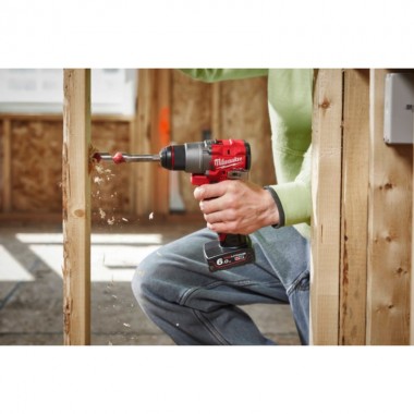Дриль-шурупокрут акумуляторний MILWAUKEE, M12 FDD2-402X (+ заряд.пристрій, 2 акум., HD кейс)