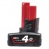 Аккумулятор MILWAUKEE M12 B4 4 Ач 4932430065 Аккумулятор MILWAUKEE M12 B4 4 Ач 4932430065
