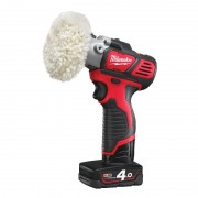 Машина полировальная аккумуляторная MILWAUKEE M12 BPS-421X (ЗУ+2Ач+4Ач+кейс)