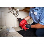 Машина прочистная аккумуляторная MILWAUKEE M18 FDCPF10-0C трос 10м (каркас+ведро)