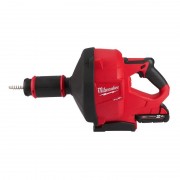 Машина прочистная аккумуляторная MILWAUKEE M18 FDCPF10-201C трос 10мм (ЗУ+1акк.Х2Ач+ведро)
