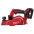 Рубанок аккумуляторный бесщёточный MILWAUKEE M18 BP-402C (ЗУ+2акк.Х4Ач+кейс)