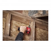 Шуруповерт ударный гидравлический аккумуляторный бесщёточный MILWAUKEE (50Нм) M12 FQID-0 (каркас)