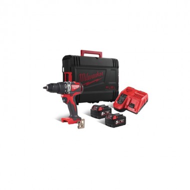 Дриль-шурупокрут з ударом акумуляторний MILWAUKEE, M18 BLPD2-502X