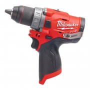 Дрель-шуруповёрт аккумуляторная бесщёточная MILWAUKEE M12 FDD-0 (44Нм) (каркас)
