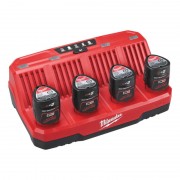 Зарядний пристрій MILWAUKEE, M12 C4 (для 4х акум. М12)