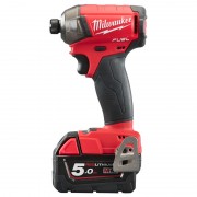 Винтоверт акумуляторний гідравлічний 1/4'' HEX MILWAUKEE, M18 FUEL FQID-502X, 50Нм (+ заряд. устройство, 2 аккум.Х 5Ач, кейс)
