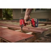 Винтоверт акумуляторний гідравлічний 1/4'' HEX MILWAUKEE, M18 FUEL FQID-502X, 50Нм (+ заряд. устройство, 2 аккум.Х 5Ач, кейс)