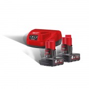 Комплект аккумулятор и зарядное устройство MILWAUKEE M12 NRG-602 4933451903