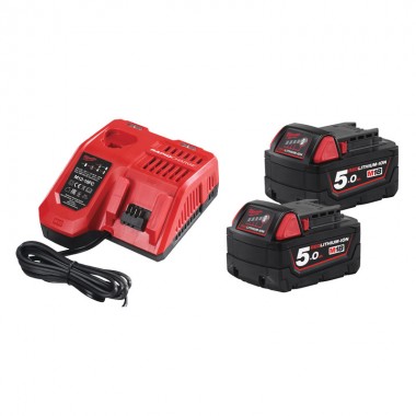Комплект аккумулятор и зарядное устройство MILWAUKEE M18 NRG-502 4933459217
