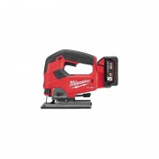 Пила лобзиковая аккумуляторная бесщёточная MILWAUKEE, M18 FJS-502X (ЗУ, 2х5Ач, HDкейс)
