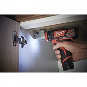 Дрель-шуруповёрт аккумуляторная MILWAUKEE M12 BDDXKIT-202C (32 Нм) (2насадки+ЗУ+2акк.Х2Ач+кейс)