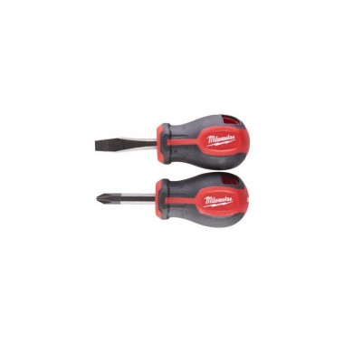 Набор коротких отверток магнитных с трехгранной рукояткой (2шт) MILWAUKEE 4932471810 Набор коротких отверток магнитных с трехгранной рукояткой (2шт) MILWAUKEE 4932471810