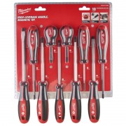 Набір викруток магнітних з трьогранною рукояткою PH/PZ/SL (10шт)