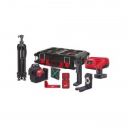 Нівелір лазерний 3D акумуляторний MILWAUKEE, M12 3PLKIT-401P (+зар. прист.,1акум.Х4Аг, кейс PACKOUT)