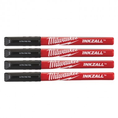 Набор ручек MILWAUKEE INKZALL Fine Tip (Черный) тонких 48223164 Набор ручек MILWAUKEE INKZALL Fine Tip (Черный) тонких 48223164
