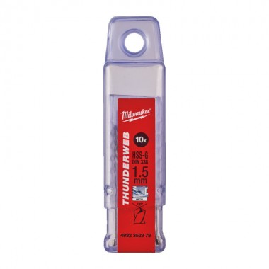 Свердло по металу THUNDERWEB HSS-G 1,5 x 40 (10 шт)