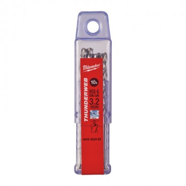 Сверло по металлу THUNDERWEB HSS-G 3,2  x 65 (10 шт)