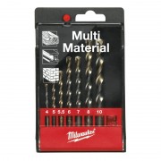 Набір свердл універсальних MILWAUKEE, MPD, (7шт), пластикова касета