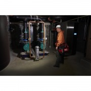 Налобный фонарь на батарейках AAA HL2-LED