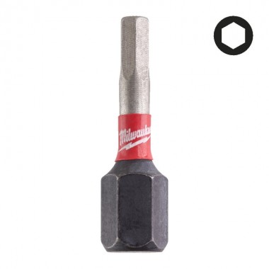 Насадка Milwaukee SHOCKWAVE Hex3 25мм (2шт)