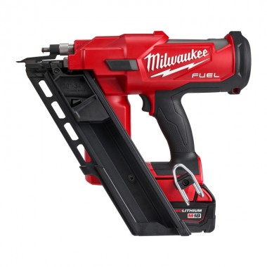 Пистолет гвоздезабивной аккумуляторный бесщёточный MILWAUKEE M18 FFNS-502C (50-90мм)(ЗУ+2Х5Ач+кейс)