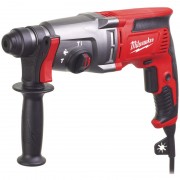 Перфоратор 3-режимний SDS-PLUS PH 26 T енергия удара 2,4Дж MILWAUKEE 4933464580 (+глибиномір, бічна ручка, HD кейс)