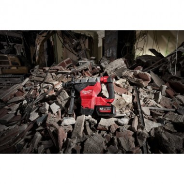 Перфоратор аккумуляторный бесщёточный SDS-MAX MILWAUKEE M18 FHM-0C (11Дж) (каркас) Перфоратор аккумуляторный бесщёточный SDS-MAX MILWAUKEE M18 FHM-0C (11Дж) (каркас)