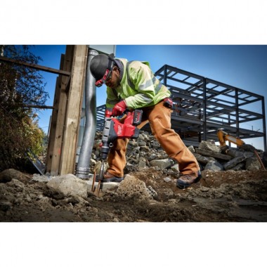 Перфоратор аккумуляторный бесщёточный SDS-MAX MILWAUKEE M18 FHM-0C (11Дж) (каркас) Перфоратор аккумуляторный бесщёточный SDS-MAX MILWAUKEE M18 FHM-0C (11Дж) (каркас)