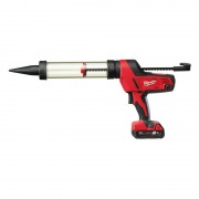 Пістолет для герметиків MILWAUKEE C18 PCG/400T-201B 400 мл 4933441812 (+ заряд.пристрій, 1 акум., пластик. туба, в сумці для інс