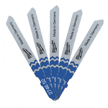 Полотна для лобзика T118G MILWAUKEE, 50мм/ крок зубу 0,7мм , (5шт), (універсальні) Полотна для лобзика T118G MILWAUKEE, 50мм/ крок зубу 0,7мм , (5шт), (універсальні)