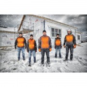 Толстовка серая с подогревом MILWAUKEE M12 HHBL3-0 (XL), (замена на 4932480069)