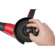 Шліфмашина кутова акумуляторна MILWAUKEE, M18 FSAGV125XPDB-0X, діаметр 125мм (+ рукоятка, зах. кожух, безкл. гайка, 2 зах. Екран