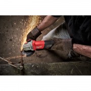 Кутошліфувальна машина AGV 13-125 XSPDEB с AVS, тормозом и лопаточным выключателем MILWAUKEE