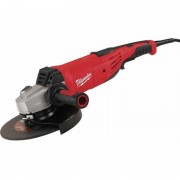 Шліфмашина кутова MILWAUKEE, AGV 22-230 E, 2200Вт, 230мм (захисний кожух, кабель 4м, бокова рукоятка, ключ)